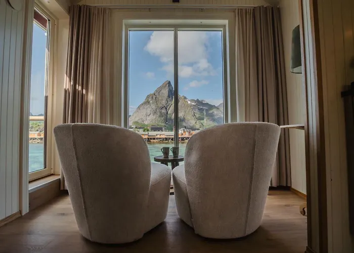 Lofoten - Rostad Retro Rorbuer Lägenhet