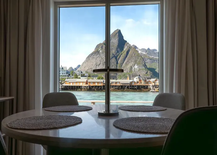 Daire Lofoten - Rostad Retro Rorbuer Reine